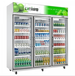 绿零大三门展示冰箱SGZ1580L3F超市冷藏展示柜饮料酒水展示冷藏柜
