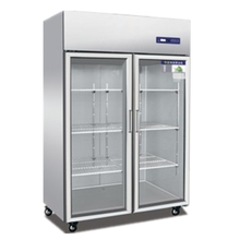 奥斯特二门冷藏展示柜TS1.0G2大二门酒水饮料冷藏冰箱蔬果冷藏展示柜