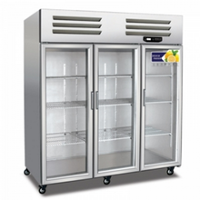 美厨商用风冷冷藏展示柜AES1.6G3大三门风冷保鲜陈列柜美厨商用厨房冰箱图片