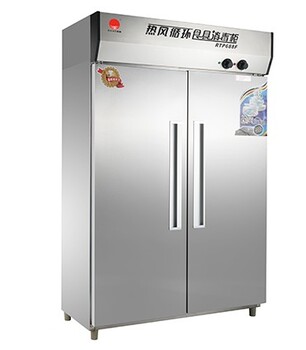 亿高商用消毒柜RTP688F热风循环食具消毒柜双门餐具消毒柜