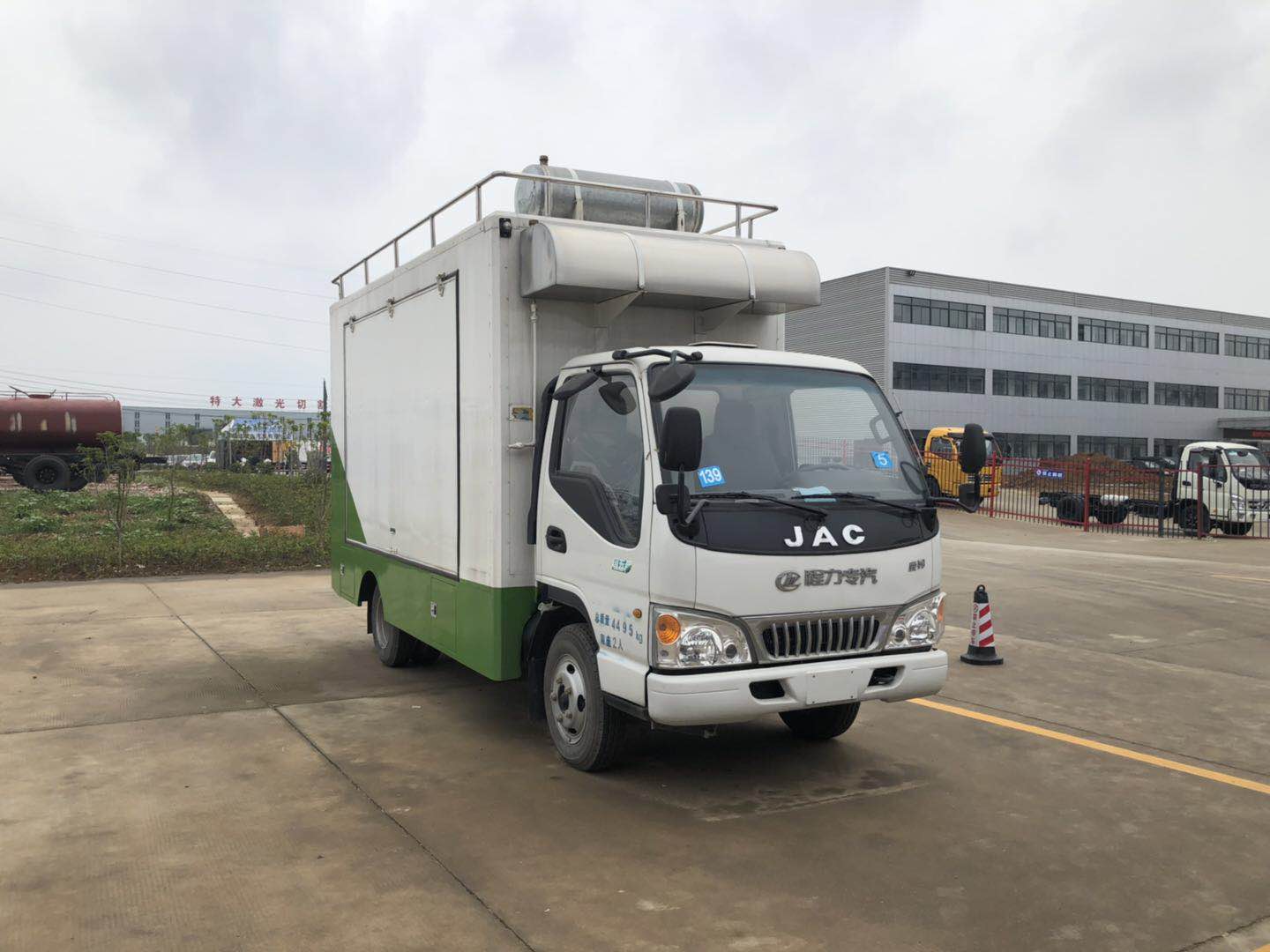 浙江省江淮康铃蓝牌餐饮车价格