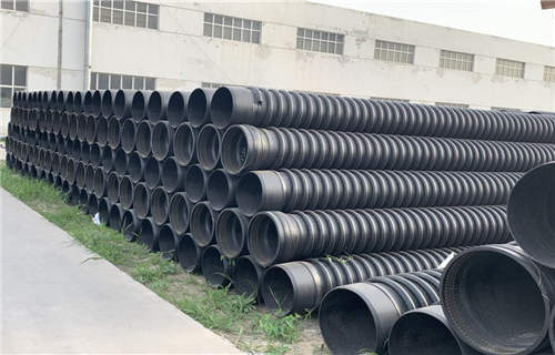 济宁排污工程PE塑钢缠绕排水管产品用途广泛