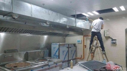 永新县禾川餐饮酒店抽排系统设计制作及不锈钢厨房设备安装