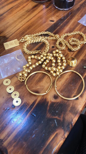 天津免费上门回收二手黄金白金首饰金条饰品摆件回收正规