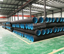 雨水井价格hdpe双壁波纹管材厂家三格化粪池水封井盖郑州国之塑图片