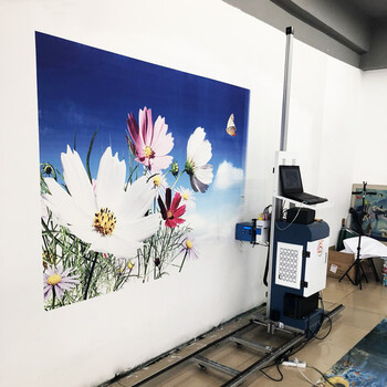 HZ-S33d墙体立体彩绘机大型室内背景墙设备户外广告壁画喷绘打印机