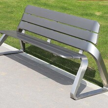 工厂直销公园椅户外长椅休闲铁艺长凳不锈钢坐椅园林椅定制