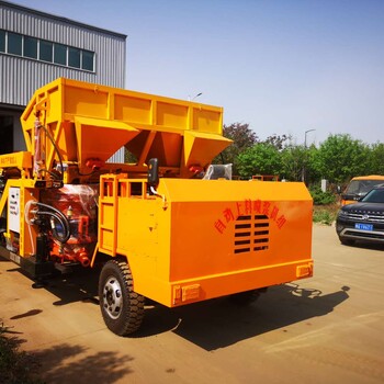 新型自動上料噴漿車全自動噴漿車廠家全國
