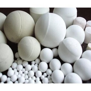化工油漆行业细粉精磨介质研磨球，厂家直供高铝研磨球图片4