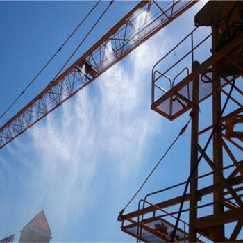 武汉塔吊喷淋提高了工程施工效率