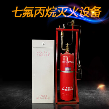 上海柜式七氟丙烷气体自动灭火系统设备
