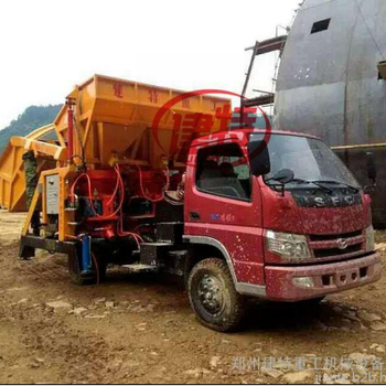 建特JPC-S混凝土自动上料液压喷浆车