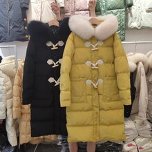 四川成都女装长款棉服冬季新款女式羽绒服地摊5元10元服装批发图片