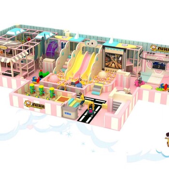 2019淘气堡儿童乐园室内设备大型游乐场设备儿童乐园设备厂家定制
