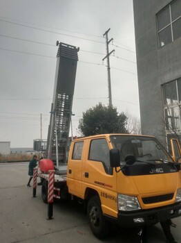 青岛进口云梯车，搬家云梯车，高空云梯车，高空作业车，云梯上料车