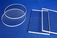 供应大学实验室专用圆形透明石英玻璃片/耐高温高压可定制尺寸