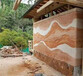扬州水泥基仿黄土裂纹泥墙面夯土墙材料施工技术指导