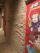 广汉市民宿墙面夯土墙材料粉刷仿黄泥自裂纹墙面施工