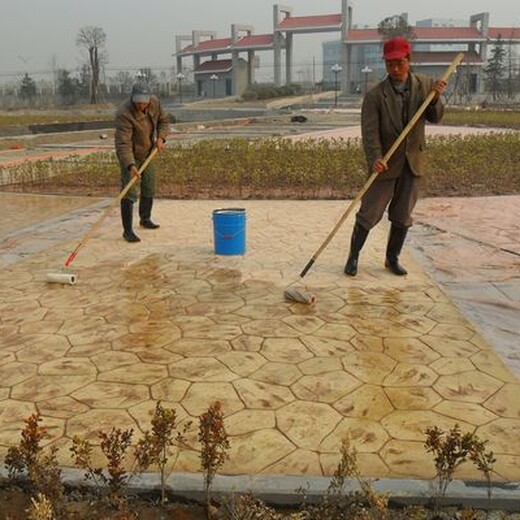 肇庆压花地坪材料模地坪价格水地坪材料水混凝土厂家