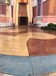上海彩色混凝土洗砂面藝術礫石地坪報價施工