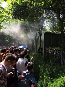 承接園林霧森景觀人造霧假山水池霧化造景人造霧噴霧機(jī)設(shè)備工程