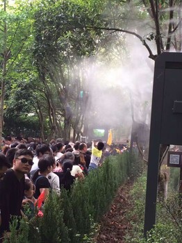 承接廣州大型主題公園人造霧造景降溫噴霧設(shè)備項目