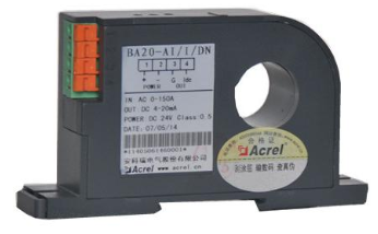 输出4-20mA交流电流传感器BA20-AI/I厂家安科瑞直销