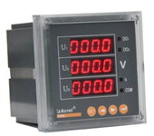 安科瑞数显表数字式电压测量仪表三相数显电压表PZ96-AV3