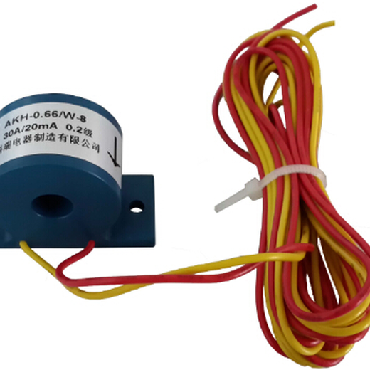 安科瑞微型电流互感器AKH-0.66/W-12输出0-20mA小信号，内控径12mm
