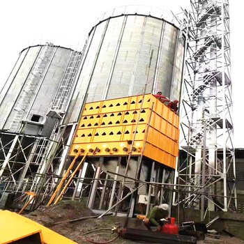 6000T稻米钢板仓成套工程_玉米仓储钢板仓价格