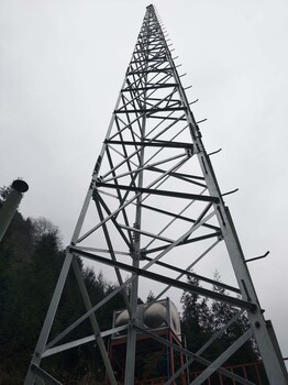 供应20米25米30米35米40米钢结构避雷塔