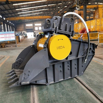 挖掘機(jī)破碎斗視頻，移動(dòng)破碎機(jī),匯彩機(jī)械