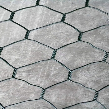 锌铝合金石笼网箱包塑石笼网
