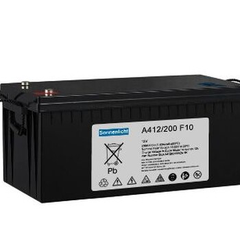 德国阳光蓄电池A412/200AH容量免维护蓄电池