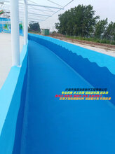 水上儿童乐园刷漆包工包料_环保漂流河地坪_漂流河地坪施工图片