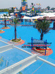 许昌海蓝游泳池专用漆水性环保健康水上乐园专用防滑防腐涂料游乐园彩色漆