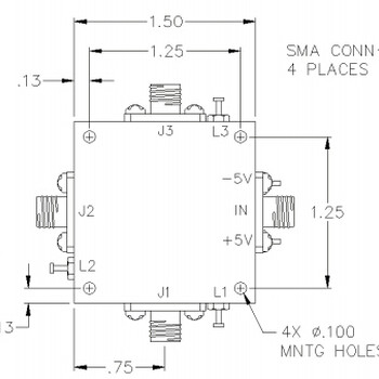 MECA衰减器603-10-1F18