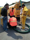 上海卢湾区地下室管道疏通清理隔油池，高压清洗污水管道图片3
