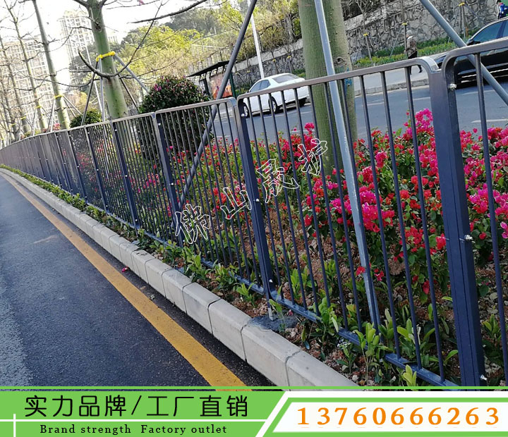 梅州公园绿化围栏城市美化交通护栏京式护栏市政栏杆