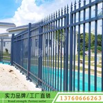金属栏杆制作厂家厂区围墙护栏定制潮州锌钢栅栏图片