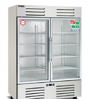 COOLMES/冰立方冷冻展示柜冰立方AUFG2商用两玻璃门展示柜低温冷冻展示柜