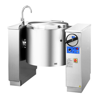 Chinducs/华磁SGT-150A华磁可倾式汤锅商用大型电汤锅手动可倾式电汤锅