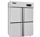 洛德四门单温冷冻冰箱洛德QB1.0L4LD商用四门冷冻柜LAUD洛德4门不锈钢厨房冷柜