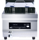 豪帝克臺式電炸爐豪帝克HDK-5kw-JXC商用電磁炸爐臺式雙缸雙篩電炸爐