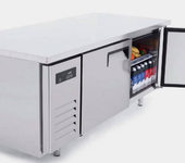 凯雪低温工作台冰箱KX-QPL6272凯雪不锈钢冷冻工作台凯雪平台雪柜1.2米冷冻操作台