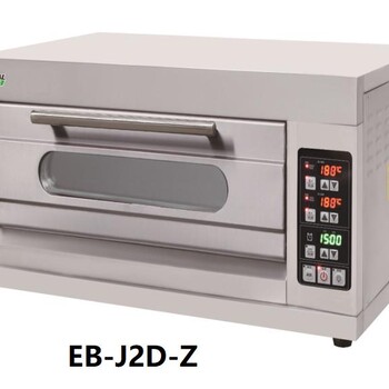 威尔宝智能电烘箱EB-J2D-Z一层两盘电烤箱商用烘烤箱烤炉