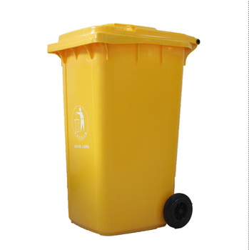巴中市塑料垃圾桶价格240L挂车垃圾桶