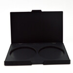 2色眼影盘塑胶眼影盒包材定制厂家