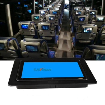 車載頭枕顯示器9英寸高清外掛式巴士車靠枕液晶屏后排座影音娛樂