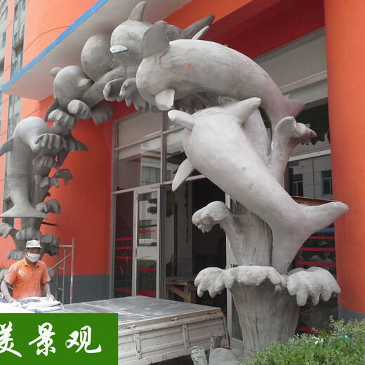 马鞍山环保水泥雕塑制作造型美观,水泥雕塑设计